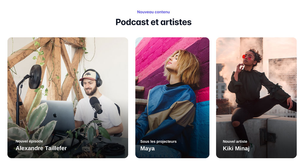 feaster-projecteur artistes sous les projecteurs
